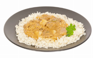 Steamed Rice & Massaman Beef Curry (LG)- Limited Item! 